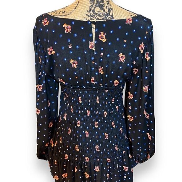 Free People Two Faces Print Mini Dress, Women’s Size XS, Ribbed, Lined - Picture 8 of 10